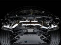 AWE Tuning - AWE 2020 Chevrolet Corvette (C8) Touring Edition Exhaust - Quad Diamond Black Tips - Image 9