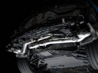 AWE Tuning - AWE 2020 Chevrolet Corvette (C8) Track Edition Exhaust - Quad Diamond Black Tips - Image 9