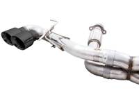 AWE Tuning - AWE 2020 Chevrolet Corvette (C8) Track Edition Exhaust - Quad Diamond Black Tips - Image 4