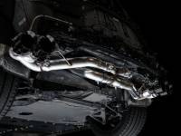 AWE Tuning - AWE 2020 Chevrolet Corvette (C8) Track Edition Exhaust - Quad Diamond Black Tips - Image 8