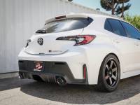 aFe Power (Advanced FLOW Engineering) - aFe 23-24 Toyota GR Corolla L3 1.6L (t) Gemini XV 3in to 2-1/2in Cat Back Exhaust w/ Blue Flame Tips - Image 4