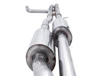 AWE Tuning - AWE 4th Gen GM 1500 6.2L 0FG Catback Split Rear Exit (w/ Bumper Cutouts) - Quad Diamond Tips - Image 2