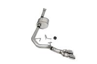 CORSA Performance - Corsa 2021-2025 Ford F-150 SuperCab/6.5in Bed 5.0L V8 Xtreme Cat-Back Front of Tire Exit-Polished - Image 1