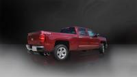 CORSA Performance - Corsa 2014-19 Sierra/Silvrd 1500 Crew/Dbl / Short/Std. Bed 6.2L V8 Polished Sport Single SideCB Ext - Image 2