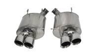 CORSA Performance - Corsa 2013-2014 Ford Mustang Shelby GT500 5.8L V8 Polished Sport Axle-Back Exhaust - Image 1