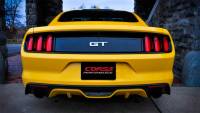 CORSA Performance - Corsa 2015-2017 Ford Mustang GT 5.0 3in Axle Back Exhaust Black Dual 4.5in Tip Sport - Image 2