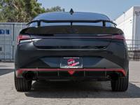 aFe Power (Advanced FLOW Engineering) - aFe Takeda Hyundai Elantra N 22-23 L4-2.0L (t) 3in 304 SS Cat-Back Exhaust w/ Black Tips - Image 4