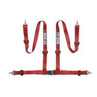 Sparco - Sparco Belt 2 Inch Red 4Pt Snap-In - Image 1