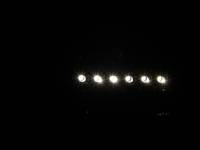 ANZO Headlights, Tail Lights and More  - ANZO 2000-2004 Ford Excursion Crystal Headlights Black w/ LED 1pc - Image 2