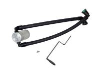 J&L Oil Separator Co - J&L 2021-2022 Ford Bronco 1.5L EcoBoost Passenger Side Oil Separator 3.0 - Clear Anodized - Image 1