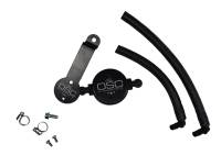 J&L 16-22 Toyota Tacoma 3.5L Driver Side Oil Separator 3.0 - Black Anodized