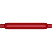 MagnaFlow Muffler Red Pack Series Glasspack 3.5in Rd 18in Body Length 2.25in/2.25in Inlet/Outlet