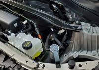 J&L Oil Separator Co - J&L 2020-2022 Ford Explorer 2.3L EcoBoost Driver Side Oil Separator 3.0 - Clear Anodized - Image 2