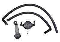 J&L 05-22 Toyota 4Runner 4.0L Driver Side Oil Separator 3.0 - Black Anodized