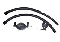 J&L Oil Separator Co - J&L 07-21 Toyota Tundra 5.7L Driver Side Oil Separator 3.0 - Black Anodized - Image 2