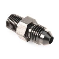 Snow Performance - Snow Performance 1/8in NPT To 4AN Straight Water Fitting (Black) - Image 1
