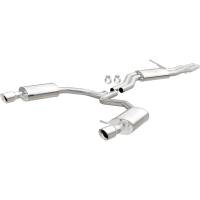 MagnaFlow Sys Cat-Back 12-15 Audi A6 / A7 3.0L V6 SS 2.5in Dual Split Rear Ext 4in Tips