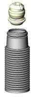 KYB Shock/Strut Strut Boots Front VOLKSWAGEN Cabrio 1995-02 VOLKSWAGEN Cabriolet 1985-93 VOLKSWA