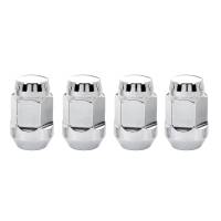 McGard - McGard Hex Lug Nut (Cone Seat Bulge Style) M12X1.25 / 3/4 Hex / 1.45in. Length (4-Pack) - Chrome - Image 2