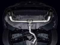 AWE Tuning - AWE 19-23 BMW 330i / 21-23 BMW 430i Base G2X Track Edition Axle Back Exhaust - Diamond Black - Image 7
