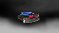 CORSA Performance - Corsa 2012-2014 Dodge Charger SRT-8 6.4L V8 Black Xtreme Cat-Back Exhaust - Image 2