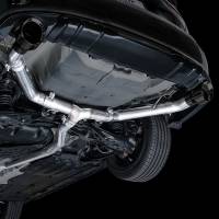 AWE Tuning - AWE 22+ Honda Civic Si/Acura Integra Track Edition Catback Exhaust - Dual Diamond Black Tips - Image 8