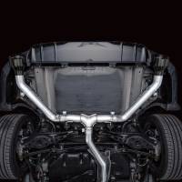 AWE Tuning - AWE 22+ Honda Civic Si/Acura Integra Track Edition Catback Exhaust - Dual Diamond Black Tips - Image 9