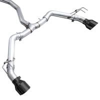 AWE Tuning - AWE 22+ Honda Civic Si/Acura Integra Track Edition Catback Exhaust - Dual Diamond Black Tips - Image 11