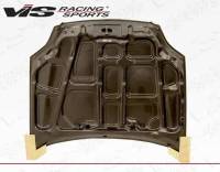 VIS Racing - VIS Racing Carbon Fiber Hood OEM Style for Honda Civic 2DR & 4DR 99-00 - Image 4