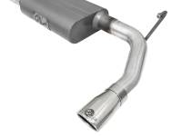 aFe Power (Advanced FLOW Engineering) - aFe Scorpion 2-1/2in Alum Steel Axle-Back Exhaust w/Polished Tip 07-18 Jeep Wrangler JK V6-3.6/3.8L - Image 4