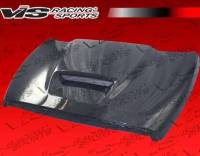 VIS Racing - VIS Racing Carbon Fiber Hood SRT Style for Dodge Ram 2DR & 4DR 94-01 - Image 2