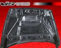 VIS Racing - VIS Racing Carbon Fiber Hood SRT Style for Dodge Ram 2DR & 4DR 94-01 - Image 3