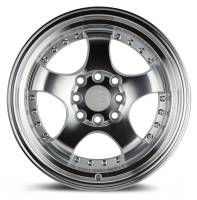 AodHan Wheels - Aodhan Wheels Rim AH03 15x8 4x100/114.3 73.1CB ET20 Silver w/Machined Face - Image 2