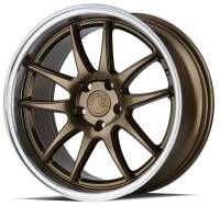 AodHan Wheels - Aodhan Wheels Rim DS02 18x8.5 5x114.3 73.1CB ET35 Bronze w/Machined Lip - Image 3
