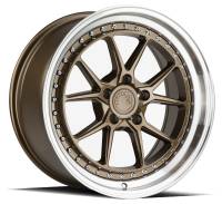 Aodhan Wheels Rim DS08 18x9.5 5x114.3 73.1CB ET30 Bronze w/Machined Lip