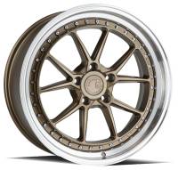 Aodhan Wheels Rim DS08 19x8.5 5x120 72.6CB ET35 Bronze w/Machined Lip