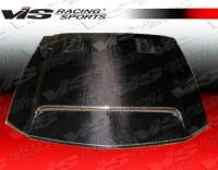 VIS Racing - VIS Racing Carbon Fiber Hood GT 500 Style for Ford MUSTANG 2DR 05-09 - Image 6