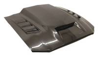VIS Racing - VIS Racing Carbon Fiber Hood Terminator Style for Ford MUSTANG 2DR 13-14 - Image 2