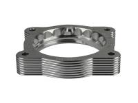 aFe Power (Advanced FLOW Engineering) - aFe 02-09 Chevrolet Trailblazer/ 02-09 GMC Envoy L6 4.2L Silver Bullet Throttle Body Spacer - Silver - Image 2