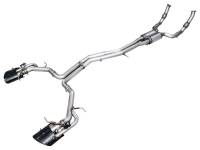 AWE Tuning - AWE 21-23 Audi C8 RS6/RS7 SwitchPath Cat-back Exhaust - Diamond Black Tips - Image 1