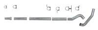 Diamond Eye Exhaust System Kit, 1994-1997.5 Ford 7.3L Powerstroke F250/F350 (All Cab And Bed Lengths) 5In. Alumi