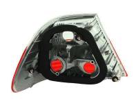 ANZO 2000-2003 BMW 3 Series E46 Taillights Red/Smoke - Outer - Image 2