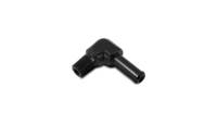 Vibrant Performance - Vibrant Performance 3/8 NPT to 1/2in Barb Straight Fitting 90 Deg Adapter - Aluminum - Image 1