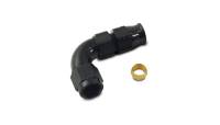 Vibrant Performance - Vibrant Performance 3/8In Tube to -6AN Female 90 Degree Union Adapter Fitting w/ Olive Inserts - Image 1