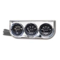 AutoMeter AutoGage 3-Gauge Console 52.4mm Mech 0-100 PSI Oil Press/ 10-16 V / 130-280 Deg Water Temp