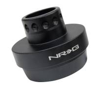 NRG Innovations - NRG Innovations Short Spline Adapter - 16+ Yamaha YXZ (Secures With OEM Lock Nut) - Black - Image 1