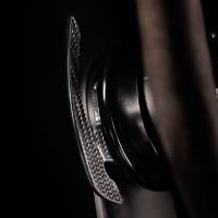NRG Innovations - NRG Innovations Reinforced Steering Wheel (350mm / 3in. Deep) Black Leather w/ Alcantara Stitching - Image 1