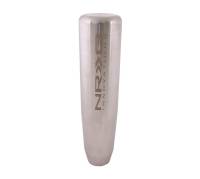 NRG Innovations Universal Short Shifter Knob - 5in. Length / Heavy Weight 1.27Lbs. - Silver