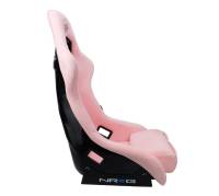 NRG Innovations - NRG Innovations FRP Bucket Seat PRISMA Edition W/ pearlized Back Pink Alcantara - Large - Image 3