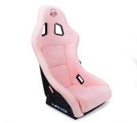 NRG Innovations - NRG Innovations FRP Bucket Seat Prisma Edition w/ Pearlized Back and Pink Alcantara (Medium) - Image 2